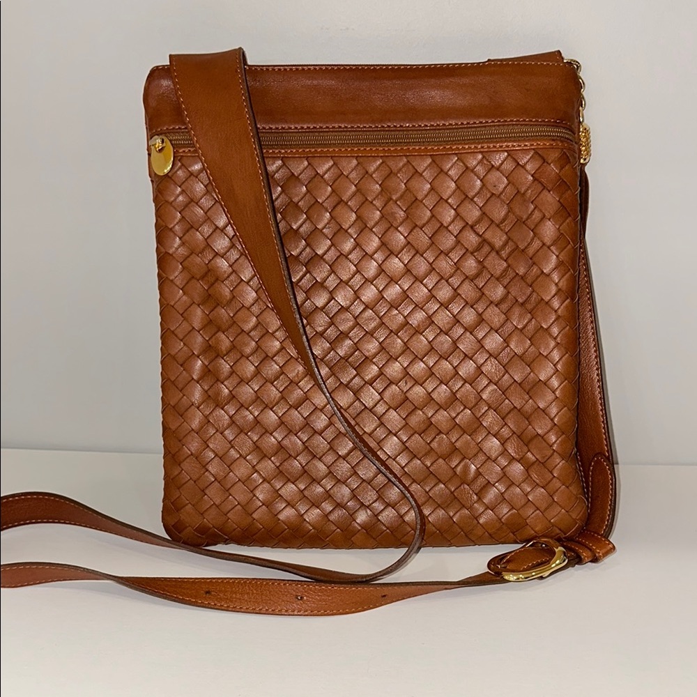 Italian Leather Crossbody Bag